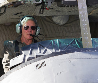 Man pilot seat headphones nosepiece - his ear free wallpaper