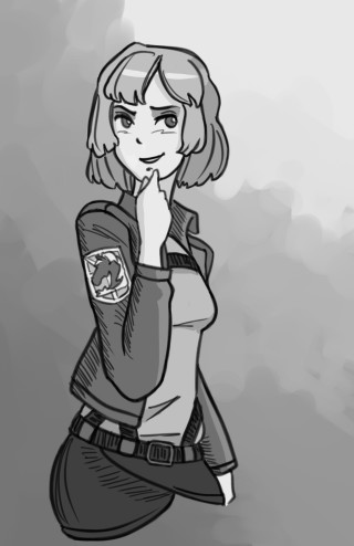 Woman hand chin police uniform - eve ryder free wallpaper for mobile