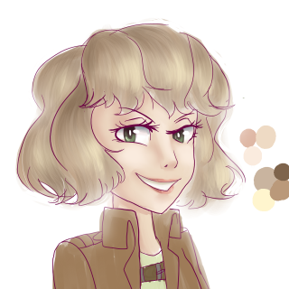 Woman brown jacket green shirt - a brown jacket free wallpaper for tablet