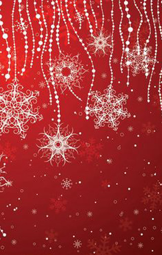 Red background snowflakes stars balint - bálint kiss free wallpaper for mobile