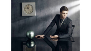 Man suit chair clock desk - a chair next free wallpaper