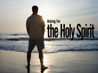 Man beach ocean holy spirit - simple free wallpaper for desktop