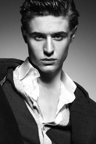 Man suit tie black white 6 - photo of him free wallpaper for mobile