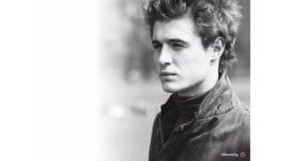 Man jacket serious look camera - a jacket free wallpaper for desktop