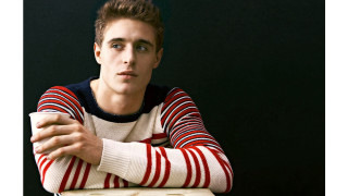 Man arms crossed sitting suitcase - a cave painting free wallpaper