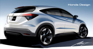 White honda suv rear artistic - the rear end of the car free wallpaper