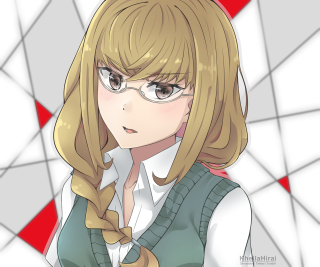 Woman glasses braid serious portrait - rpg portrait free wallpaper