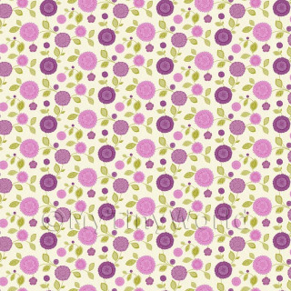 Purple green flower pattern white - green leaf and flowers free wallpaper