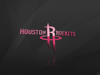 Houston rockets logo black background - dave arredondo free wallpaper for desktop
