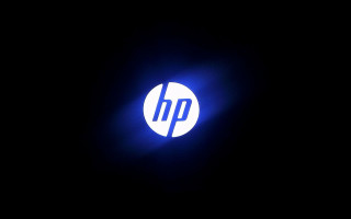 Hp logo blue light dark - a blue light free wallpaper