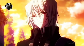 Long haired man sunset autumn - cloud and trees free wallpaper