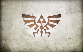 Legend of zelda symbol bird - side and a bird free wallpaper