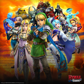 Zelda characters video game poster - poster art free wallpaper for tablet