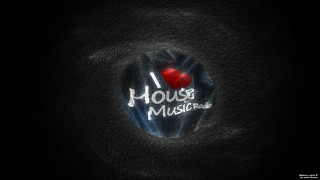 Red heart black background house - conrad marcarelli free wallpaper for desktop