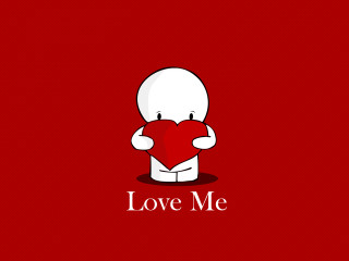 Person holding heart love me 2 - me free wallpaper