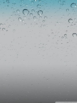 Window water drops blue sky 5 - minimalism free wallpaper