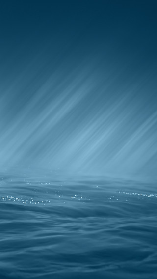 Blue ocean boat distance sky - free minimalism wallpaper