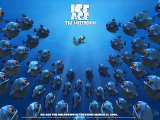 Fish ocean man ice age - bascove free wallpaper for desktop