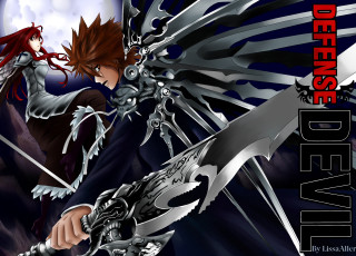 Anime character sword demon full - a anime character holding free wallpaper