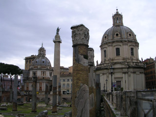 Cemetery statue building sky clouds - a cemetery free wallpaper for desktop