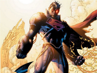 Man superman suit cape lightning - cyborg free wallpaper