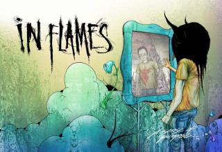 Drawing person picture frame flames - a drawing of a person free wallpaper