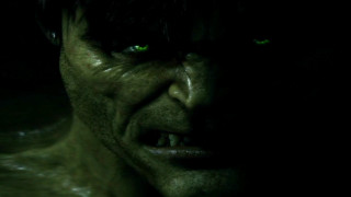 Man green eyes dark background - green eye free wallpaper