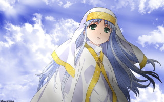 Anime character long hair veil - a anime character free wallpaper