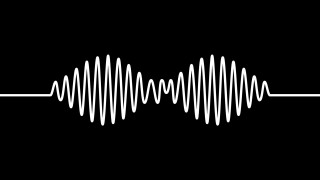 Black white sound wave outline 2 - a minimalist painting free wallpaper for desktop