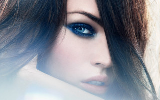 Woman blueeyes longhair whitebackground realistic - a blue eye free wallpaper