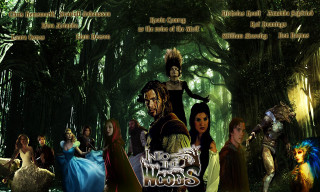 Group people forest poster man - the back of them free wallpaper