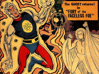 Comic cover man costume woman - a comic book cover free wallpaper for desktop