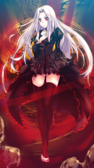 Alice prin gothic portrait red 2 - a red skirt free wallpaper for mobile