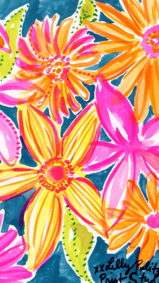 Summer vibrancy floral watercolor pink - summer vibrancy free wallpaper for mobile