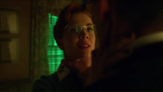 Woman glasses green lights window - glass free wallpaper for desktop