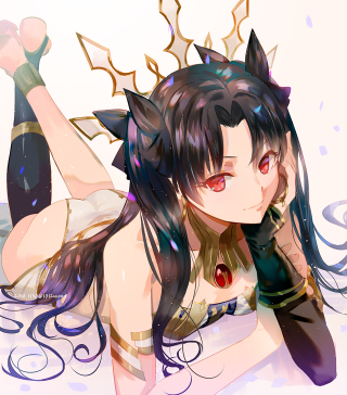 Woman long hair cat ears 3 - heroic free wallpaper for tablet
