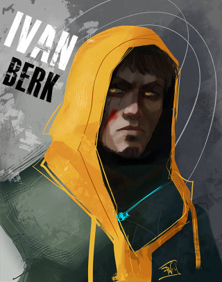 Man yellow hoodie black face - derek zabrocki free wallpaper for mobile