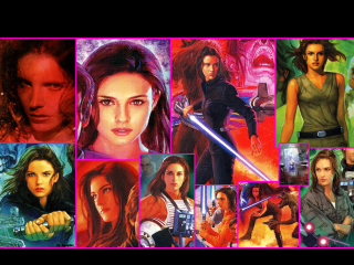 Star wars collage expressions hair - war free wallpaper