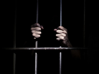 Person holding jail cell hands - douglas robertson bisset free wallpaper