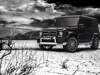 Mercedes benz modern european ink - modern european ink painting free wallpaper for desktop