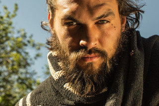 Man beard scarf serious look - primitivism free wallpaper