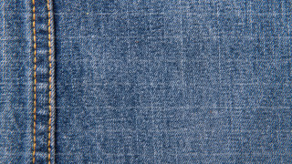 Blue jean stitching macro product - pattern free wallpaper