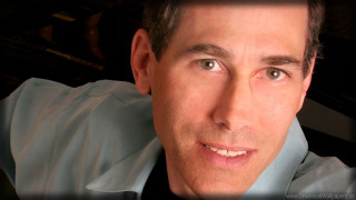 Man blue shirt tie piano - alan sutherland free wallpaper