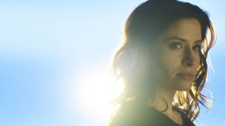 Woman long hair black shirt 2 - bright free wallpaper for desktop