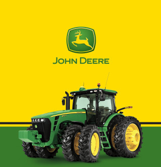 Green tractor deere logo yellow - regionalism free wallpaper for tablet