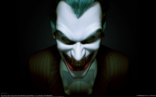 Creepy clown green hair suit - a creepy clown free wallpaper