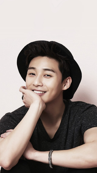 Man hat smile face happy - byeon sangbyeok free wallpaper for mobile