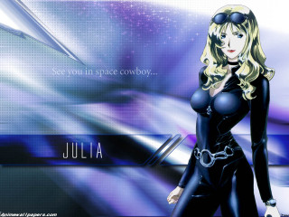 Woman black catsuit blue purple - a name free wallpaper