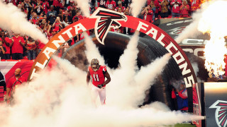 Atlanta football player smoke fans - the stand behind free wallpaper for desktop