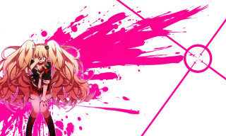 Anime girl blonde hair microphone - gapmoe yandere grimdark free wallpaper for desktop
